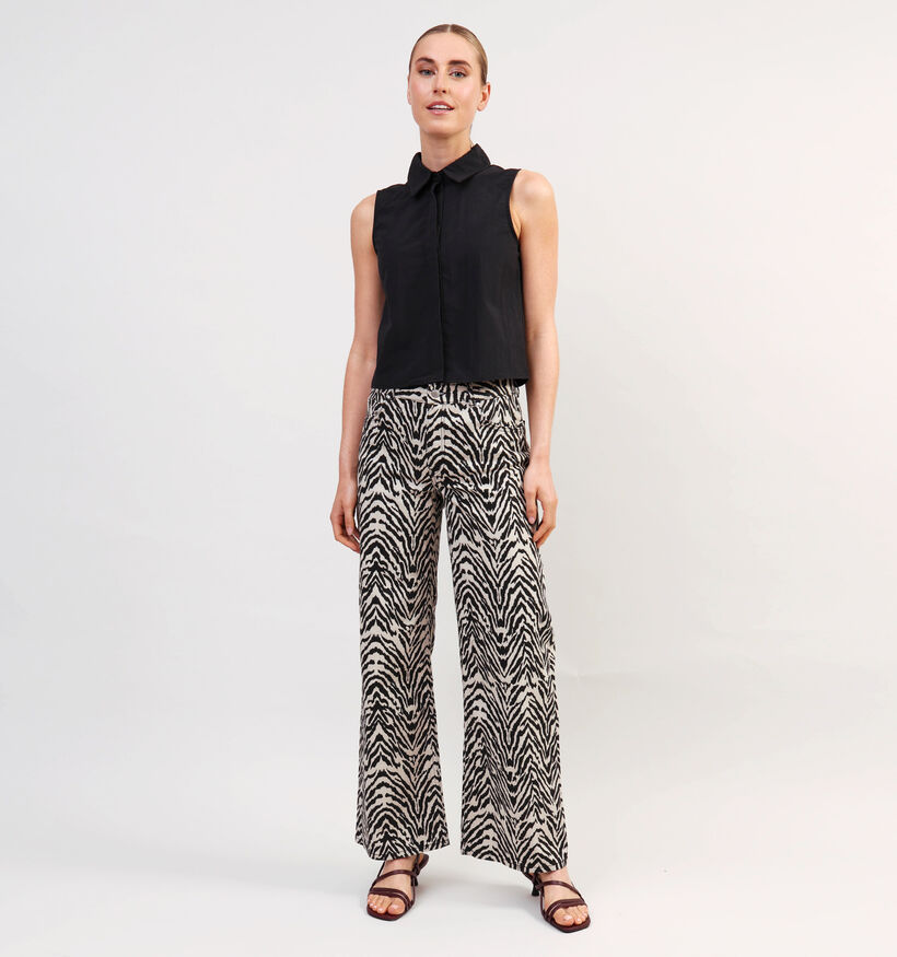 JDY Vanessa Pantalon classiques en Noir pour femmes (361785)