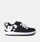 DC Shoes Court Graffik Zwarte Skatesneakers voor jongens (355554)