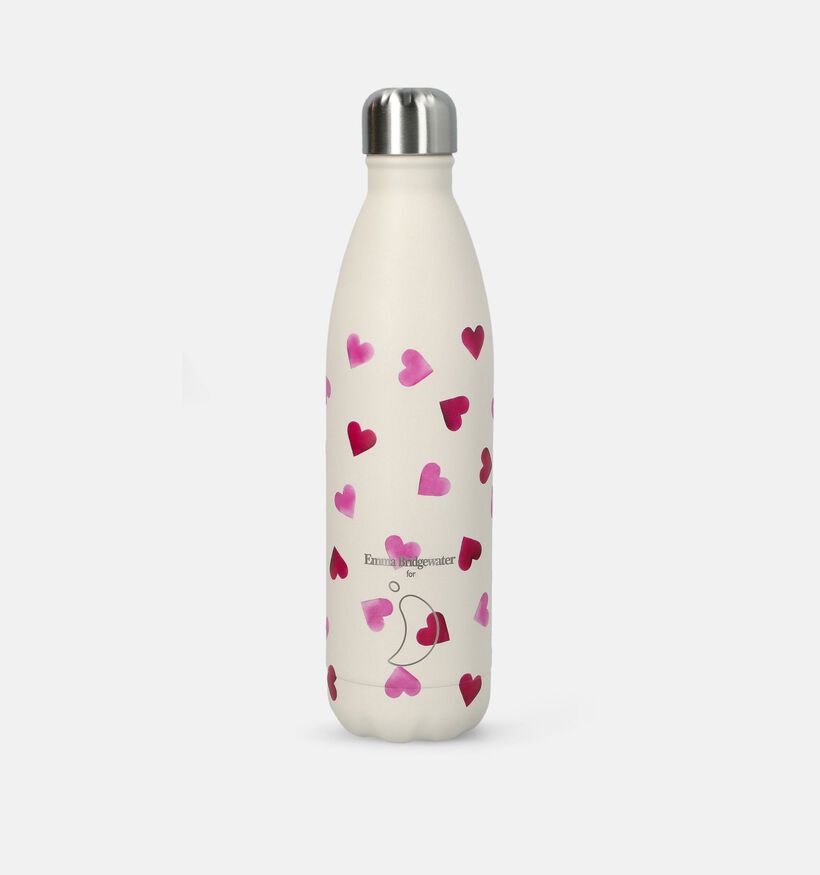 Chilly's x Emma Bridgewater Witte Drinkfles met Hartjes voor dames (383670)