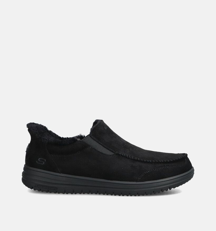 Skechers Murette Scofield Slip-ins Pantoufles ferm&eacute;es en Noir pour hommes (376893)