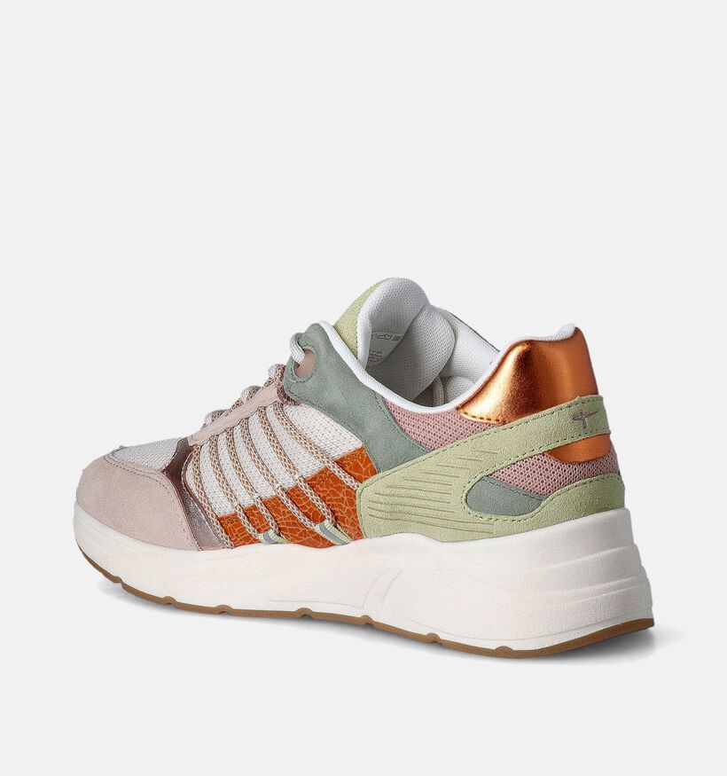 Tamaris Groene Sneakers voor dames (351588) - geschikt voor steunzolen