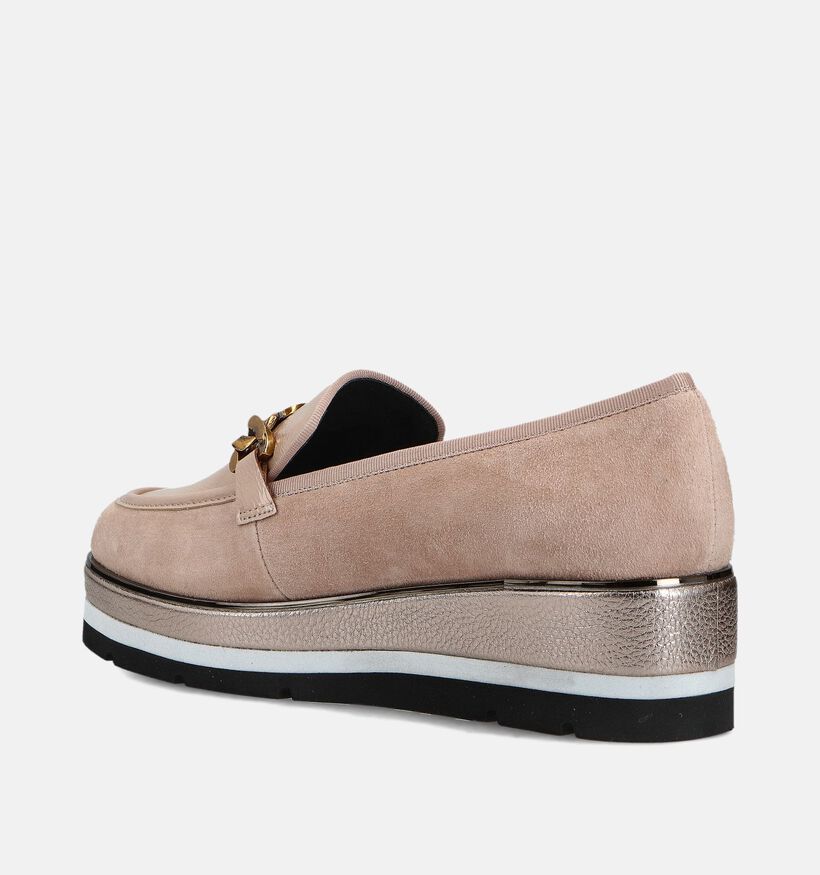 Nathan-Baume Chaussures à enfiler en Beige pour femmes (363621)