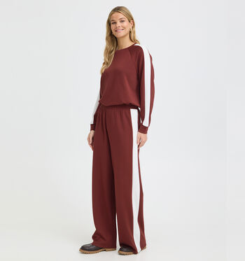Fransa Pantalons Bordeaux