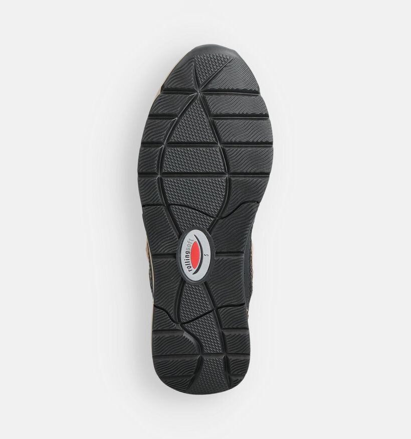 Gabor Rollingsoft Bruine Sneakers voor dames (360335) - geschikt voor steunzolen