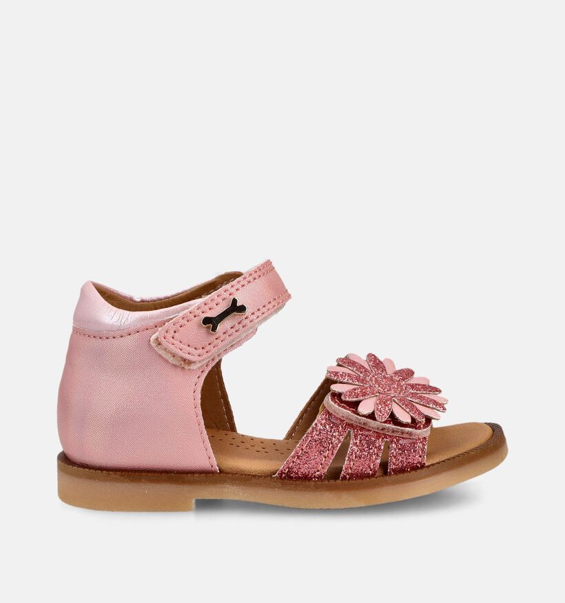 STONES and BONES Sandales pour b&eacute;b&eacute; en Rose pour filles (369615)