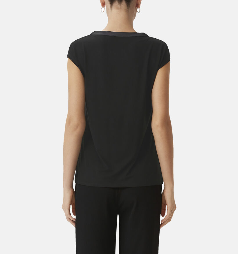comma Zwart T-shirt voor dames (337495)