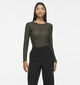 Vila Mirani Donkergroene T-shirt met Lange Mouwen voor dames (379737)