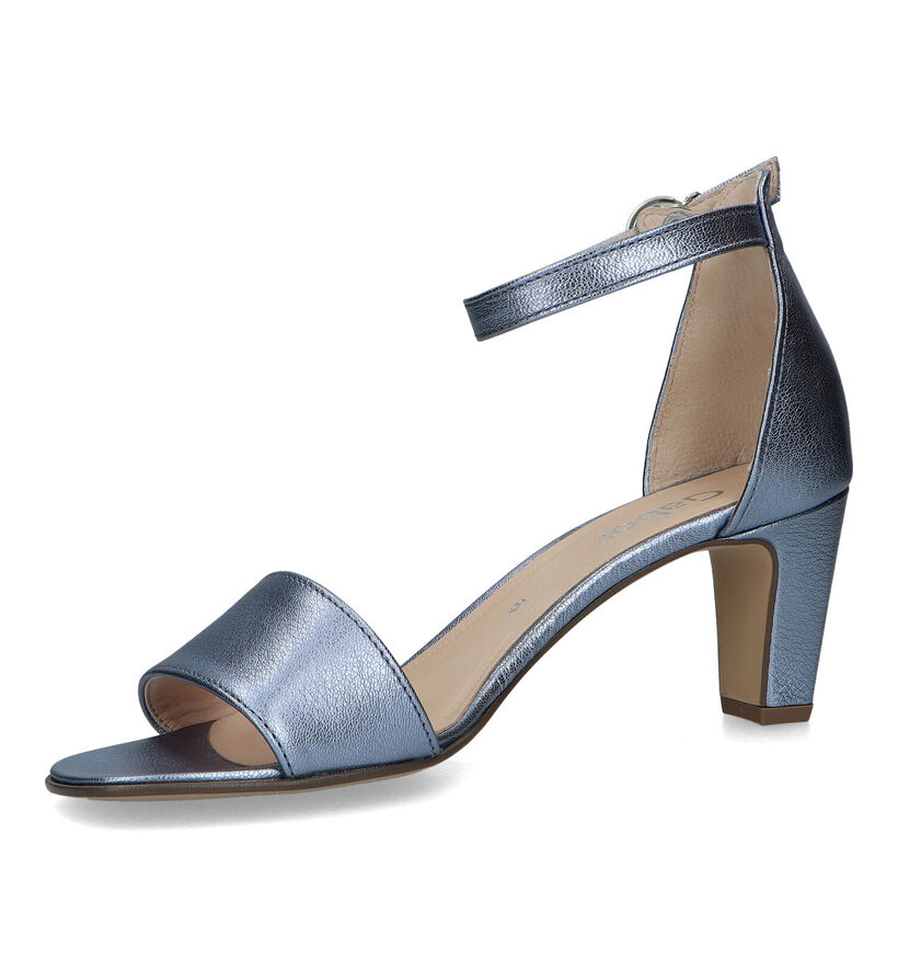 Gabor Gouden Sandalen met gesloten hak voor dames (329031)