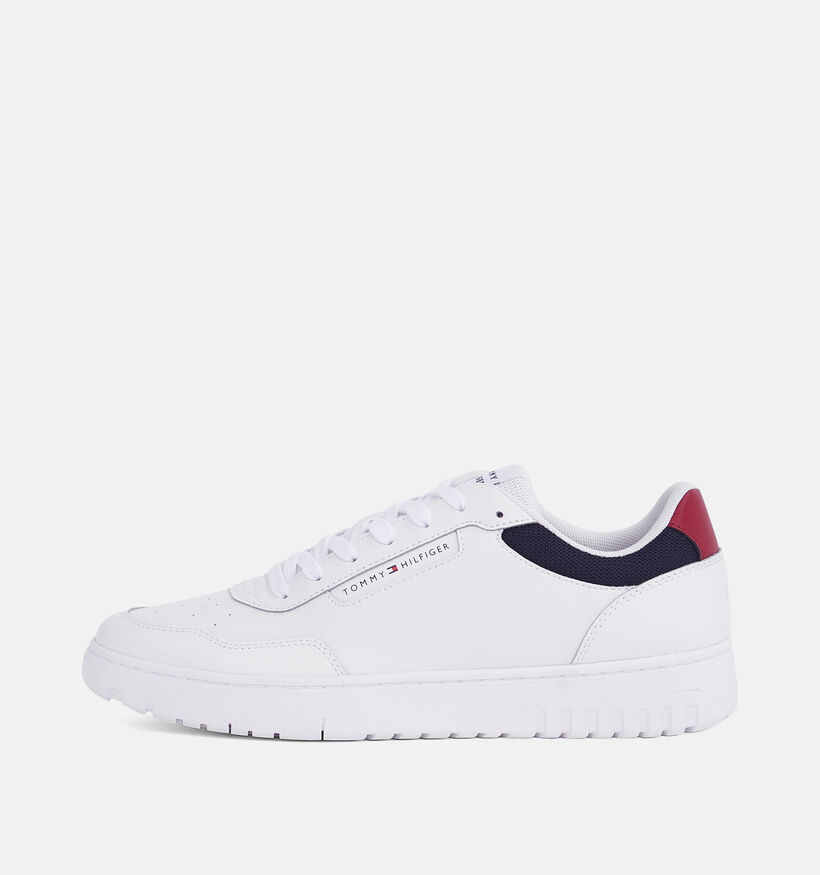 Tommy Hilfiger Basket Core Lite Chaussures à lacets en Blanc pour hommes (349718) - pour semelles orthopédiques