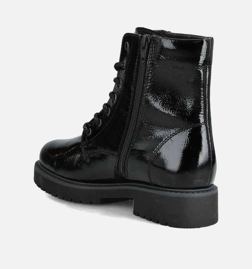 Gabor Boots à lacets en Noir pour femmes (363103) - pour semelles orthopédiques