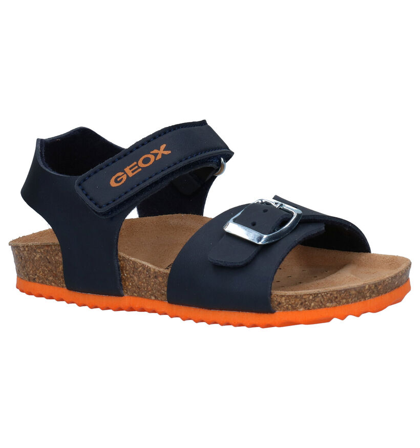 Geox Blauwe Sandalen in kunstleer (267489)