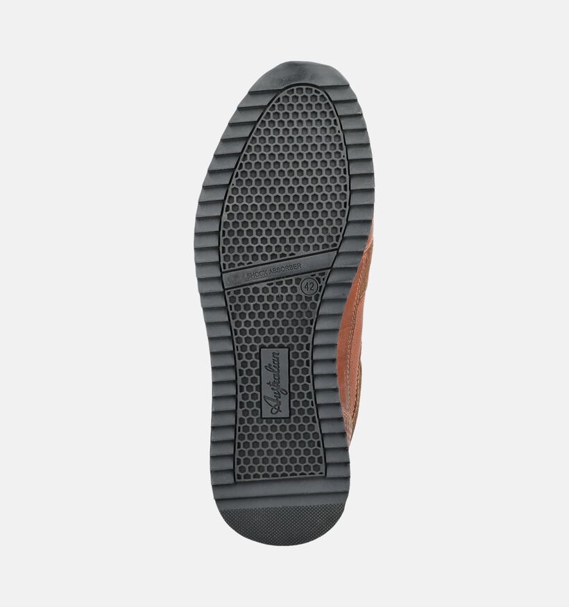 Australian Filmon Chaussures plates en Cognac pour hommes (377106) - pour semelles orthop&eacute;diques