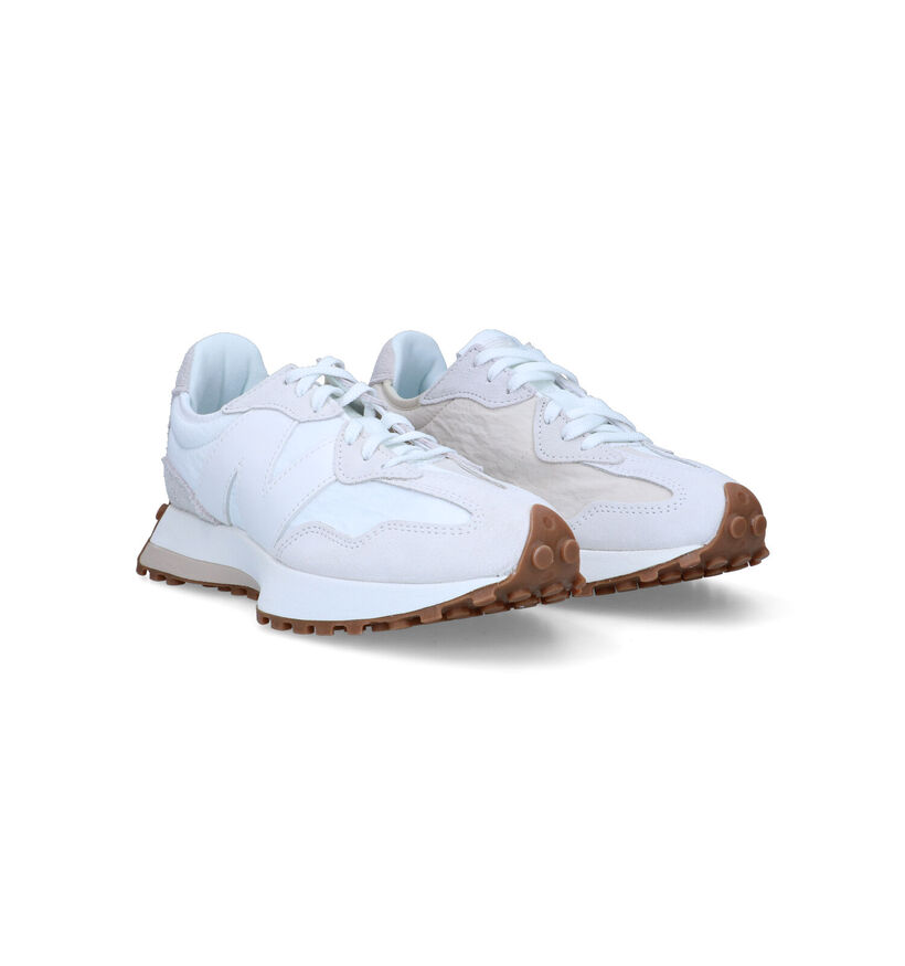 New Balance WS 327 Baskets en Blanc pour femmes (319270) - pour semelles orthopédiques