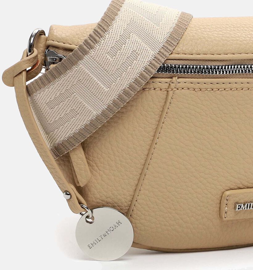 Emily & Noah Cross-over Sac à bandoulière en Beige pour femmes (355242)