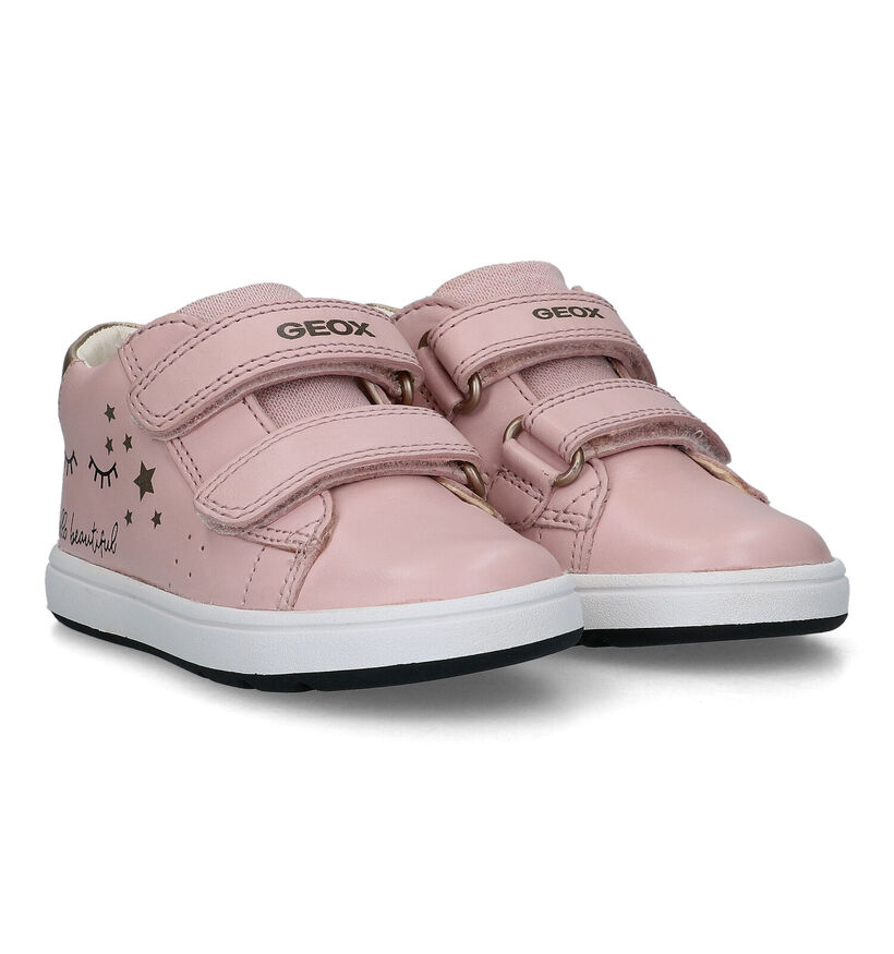 Geox Biglia Roze Babyschoentjes voor meisjes (320634) - geschikt voor steunzolen