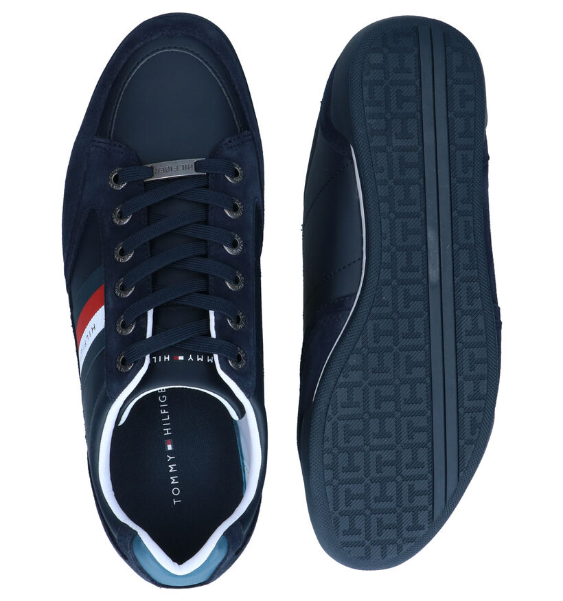 Tommy Hilfiger Corporate Chaussures à lacets en Bleu en simili cuir (279972)