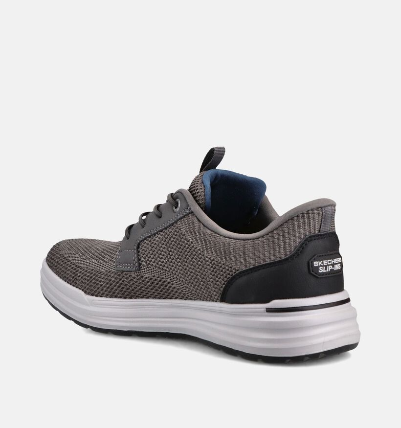 Skechers Sterling Ramone Grijze Sneakers voor heren (371053) - geschikt voor steunzolen