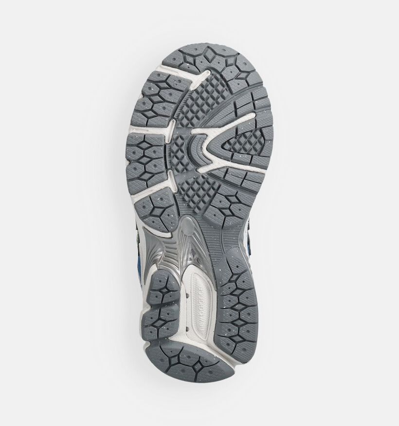 New Balance 2002 Baskets en Bleu pour filles, gar&ccedil;ons (366182) - pour semelles orthop&eacute;diques