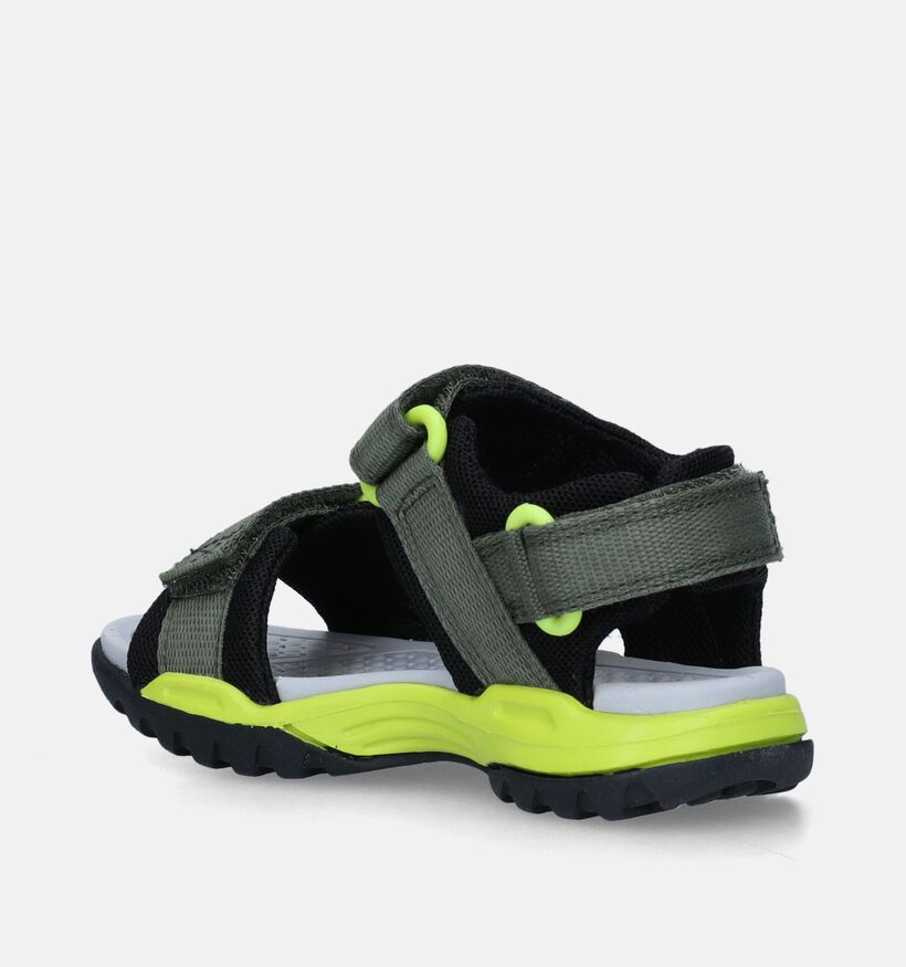 Geox Borealis Sandales en Vert Kaki pour garçons (339650)