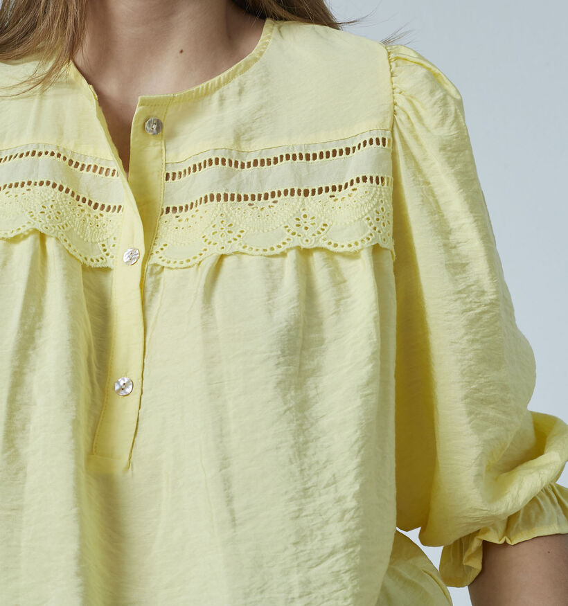 Sisters Point Vidar Blouse en Jaune pour femmes (380731)