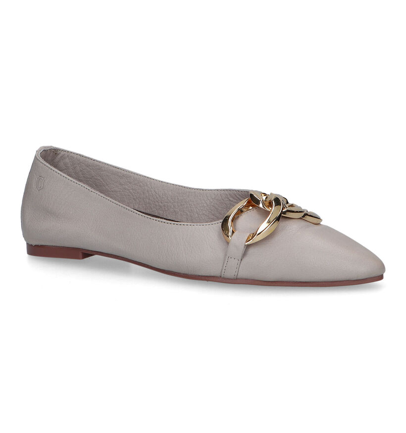 Carmela Ballerines en Beige foncé pour femmes (334363)