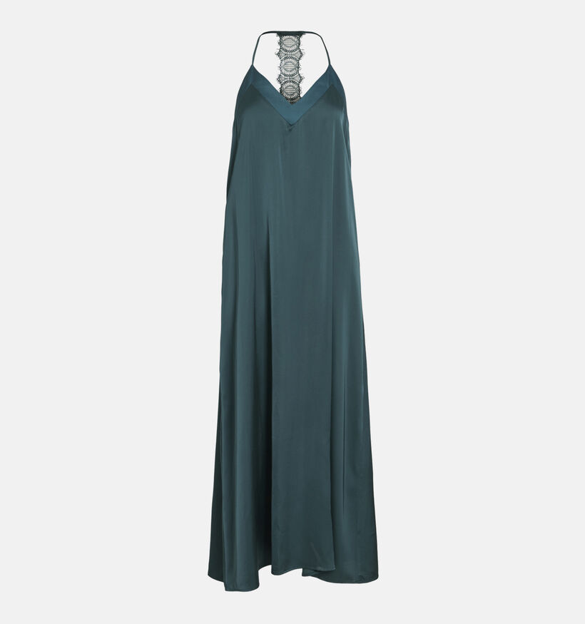 Vila Lace Robe mi-longue en Vert/Turquoise pour femmes (369486)