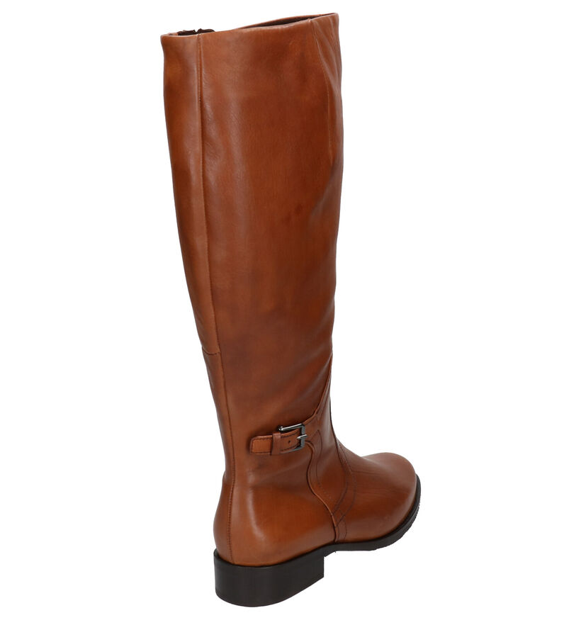 Gabor Cognac Lange Laarzen in leer (260253)