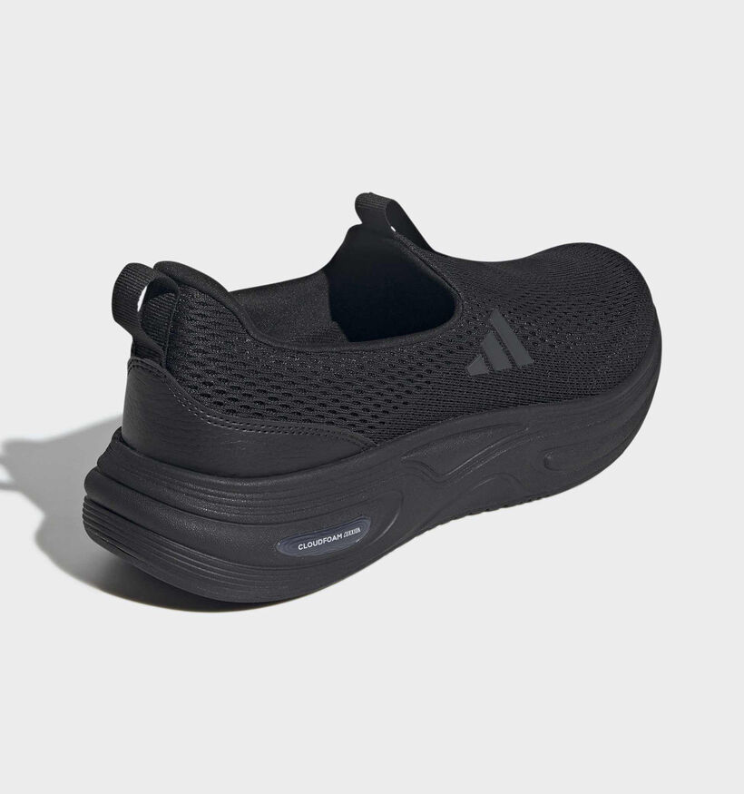 adidas Cloudfoam Cuxxion Zwarte Instappers voor heren (366799) - geschikt voor steunzolen