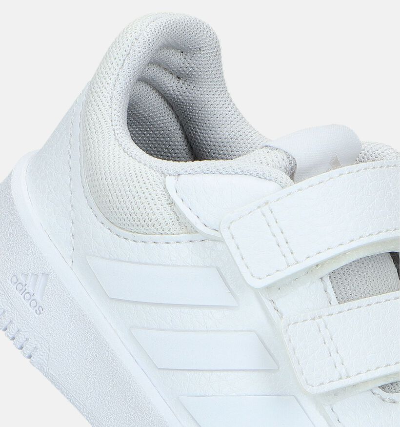 adidas Tensaur Sport 2.0 CF Baskets pour bébé en Blanc pour filles, garçons (334805) - pour semelles orthopédiques