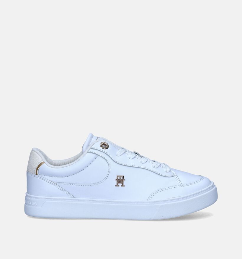 Tommy Hilfiger Essential Chic Court Baskets en Blanc pour femmes (349709)