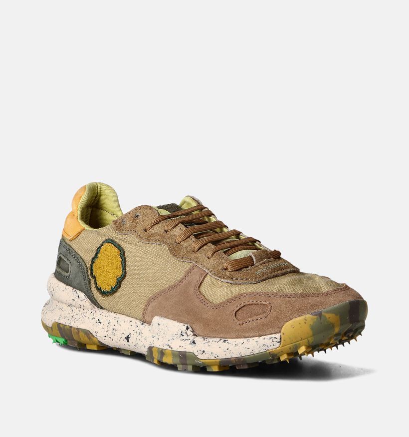 Satorisan Veterschoenen Kaki voor heren (356726) - geschikt voor steunzolen
