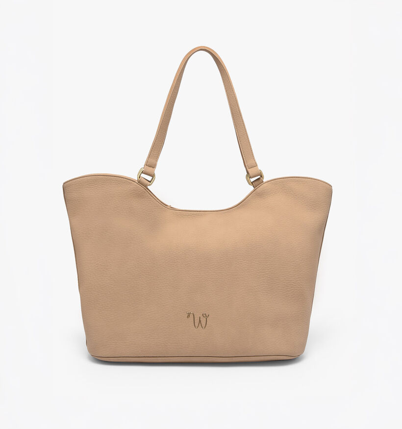 Woomen Neflier Pearl Cabas en Beige pour femmes (370805)