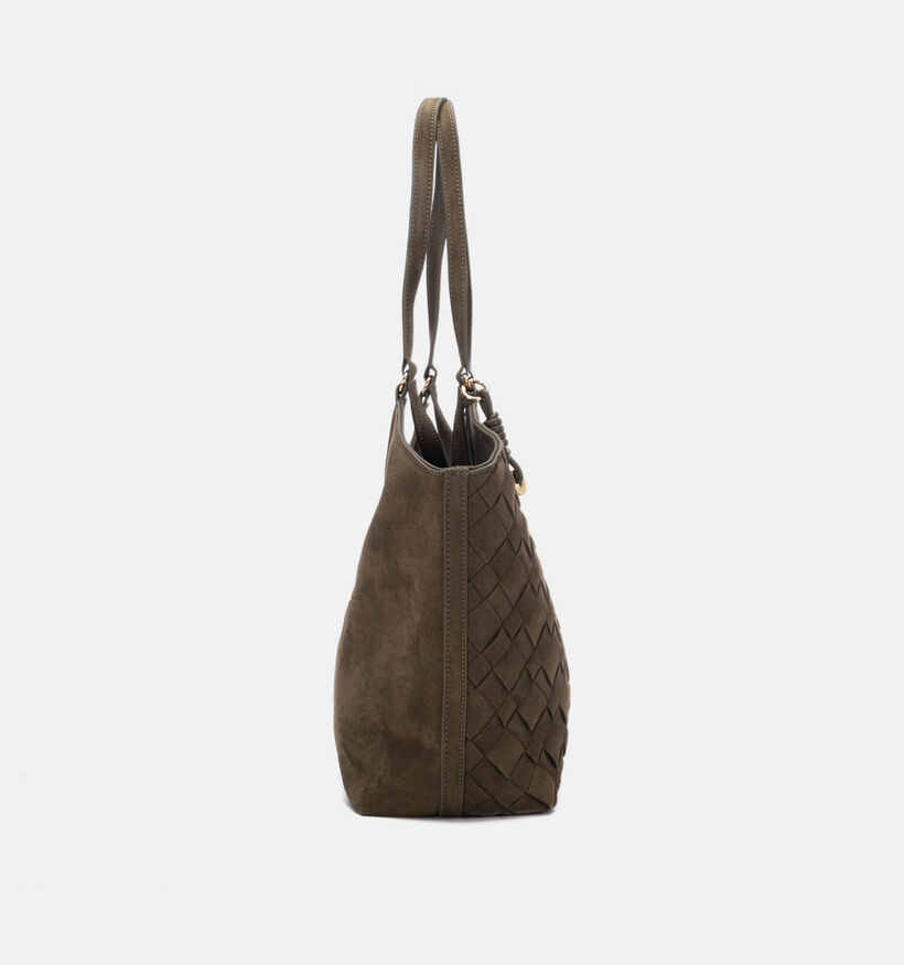 Carmela Sac &agrave; bandouli&egrave;re en Vert kaki pour femmes (380314)