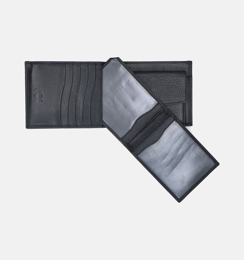 Crinkles Portefeuille en Noir pour hommes (381725)