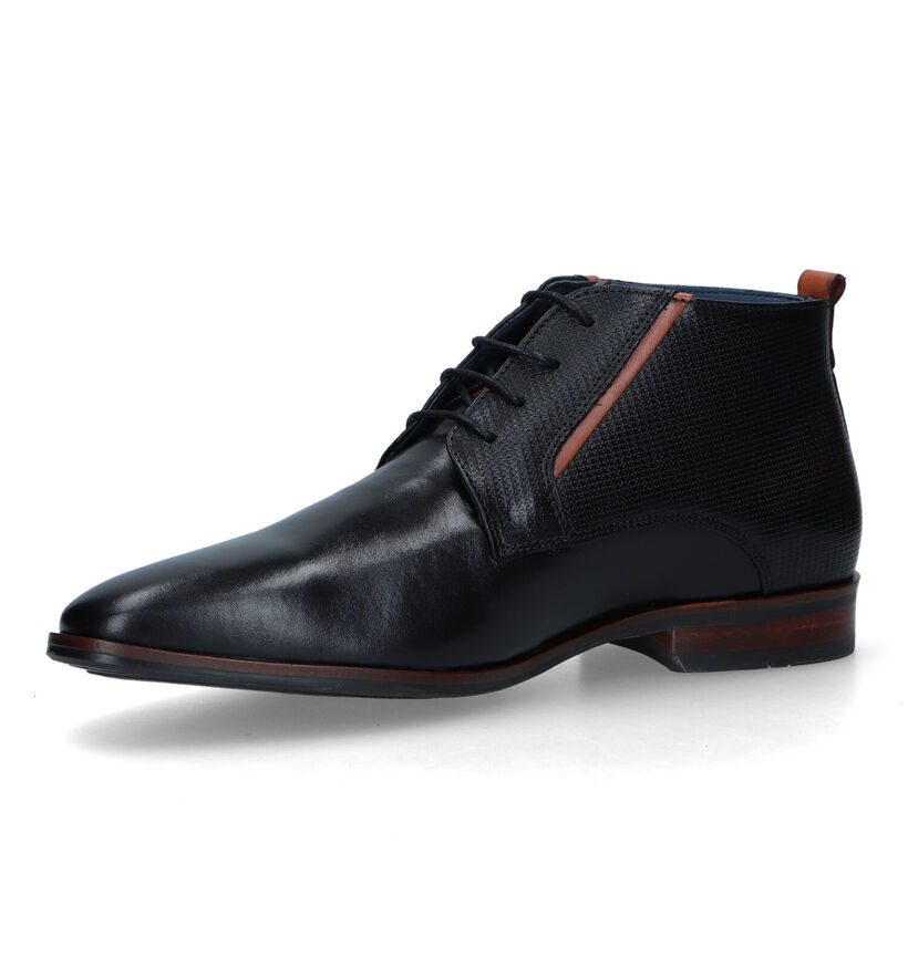 Berkelmans Estoril Chaussures habillées en Noir pour hommes (329598)