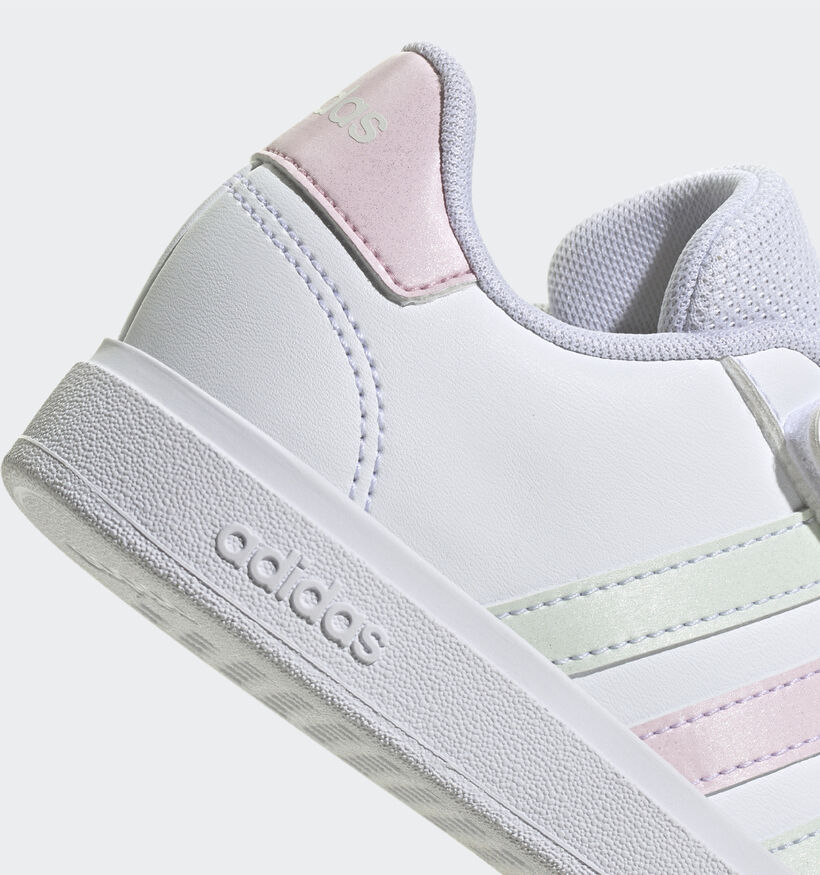 adidas Grand Court 2.0 Witte Sneakers voor meisjes (350243) - geschikt voor steunzolen