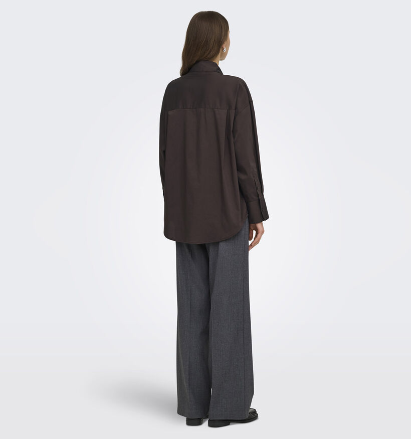 JDY Vita Donkerbruine Blouse voor dames (381971)