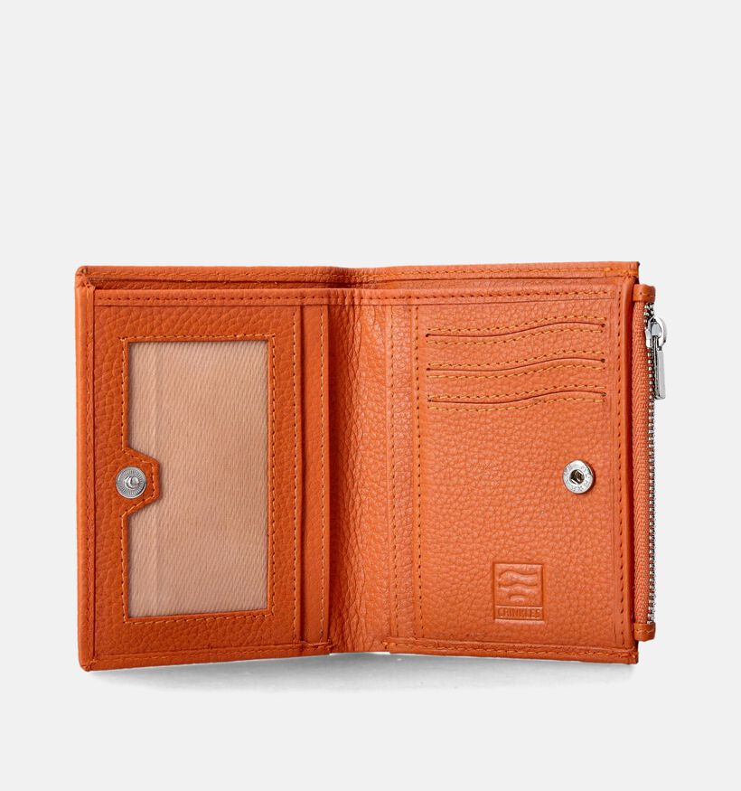 Crinkles Portefeuille en Orange pour femmes (358120)