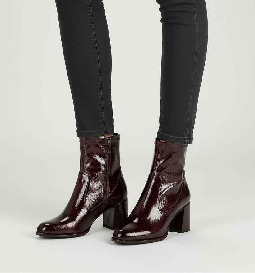 Tamaris Bordeaux Enkellaarzen voor dames (362776)