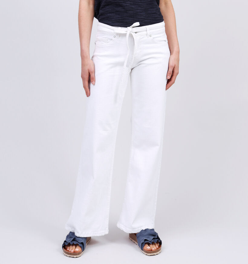 SISTERS POINT Oneo Belt Witte Jeans voor dames (363314)