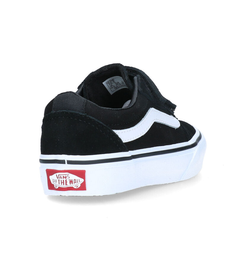 Vans Ward Baskets de skate en Noir pour filles, garçons (352757)