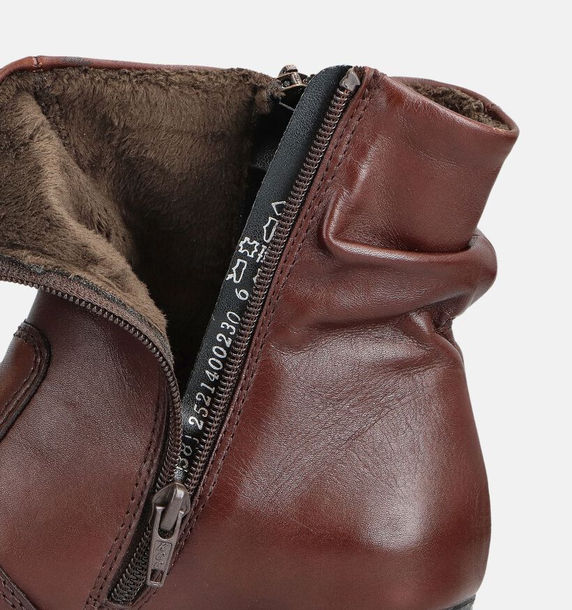 Rieker Platte enkellaarzen Bruin voor dames (363547)