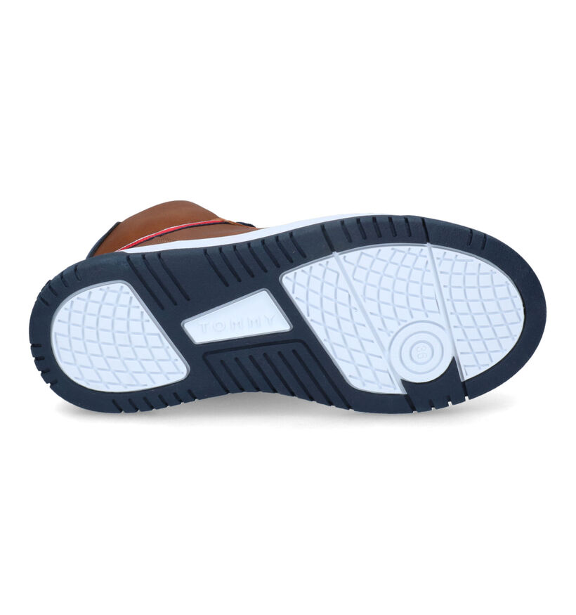 Tommy Hilfiger Chaussures hautes en Bleu foncé en simili cuir (314502)