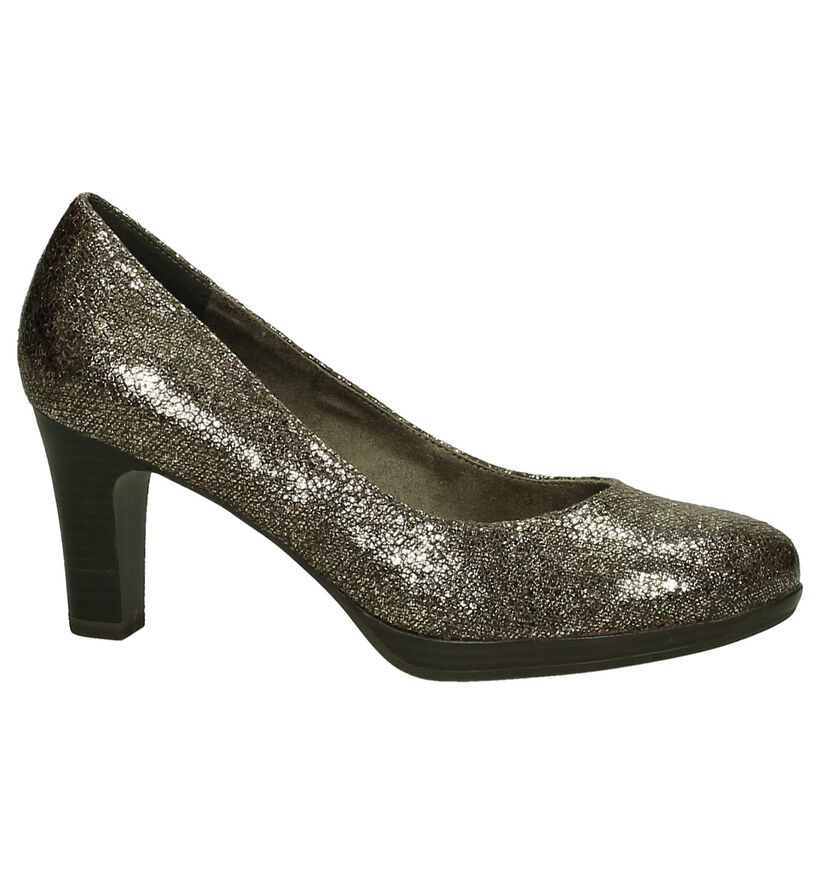 Tamaris Escarpins classique en Bronze en cuir (199850)