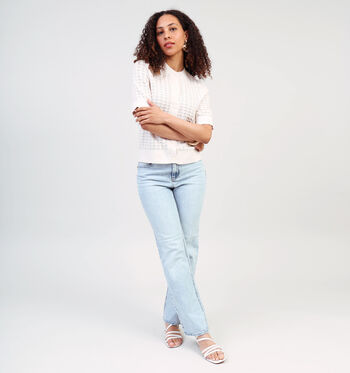 Vila Vesten Zwart/Beige/Rood/Groen