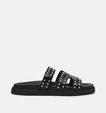 Steve Madden Slippers Zwart