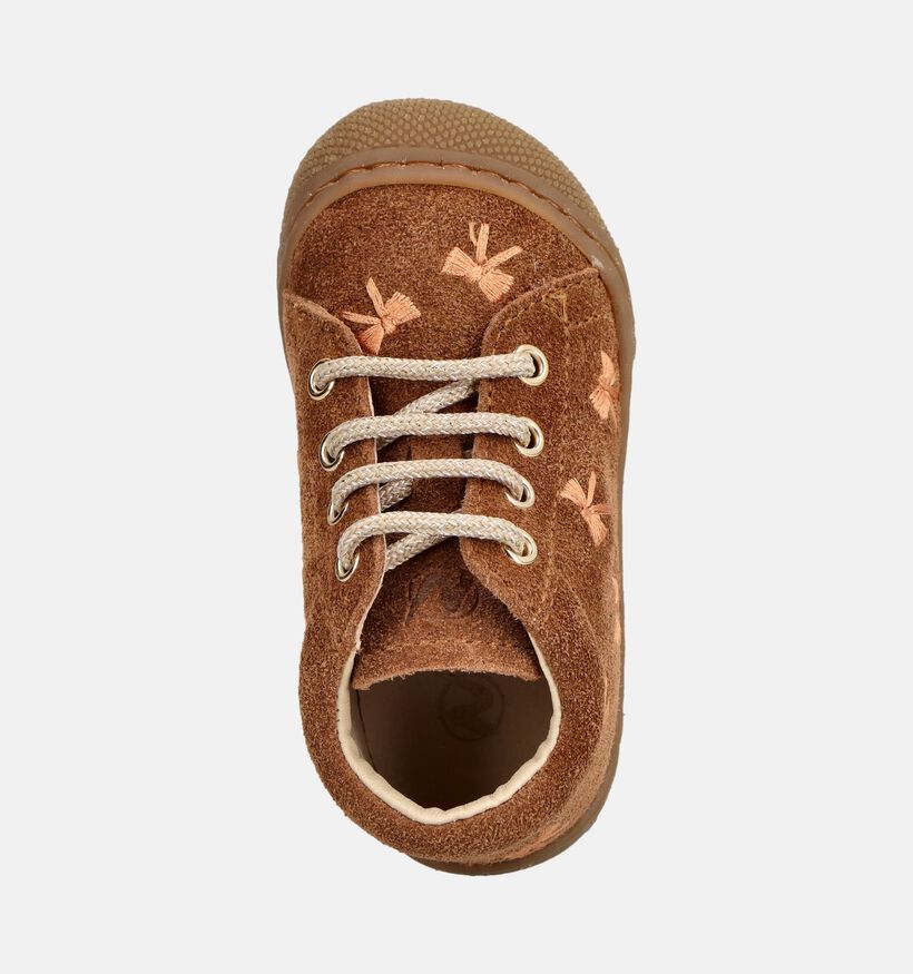 Naturino Cocoon Bruine Boots met Veters voor meisjes (380204) - geschikt voor steunzolen
