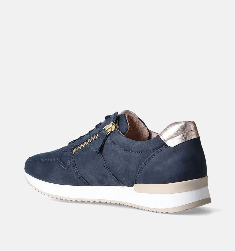 Gabor Blauwe Sneakers voor dames (355039) - geschikt voor steunzolen