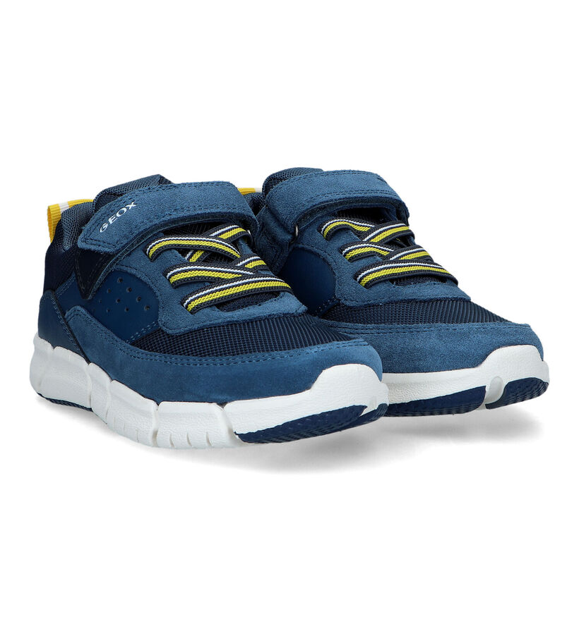 Geox Flexyper Baskets en Bleu pour garçons (326629)