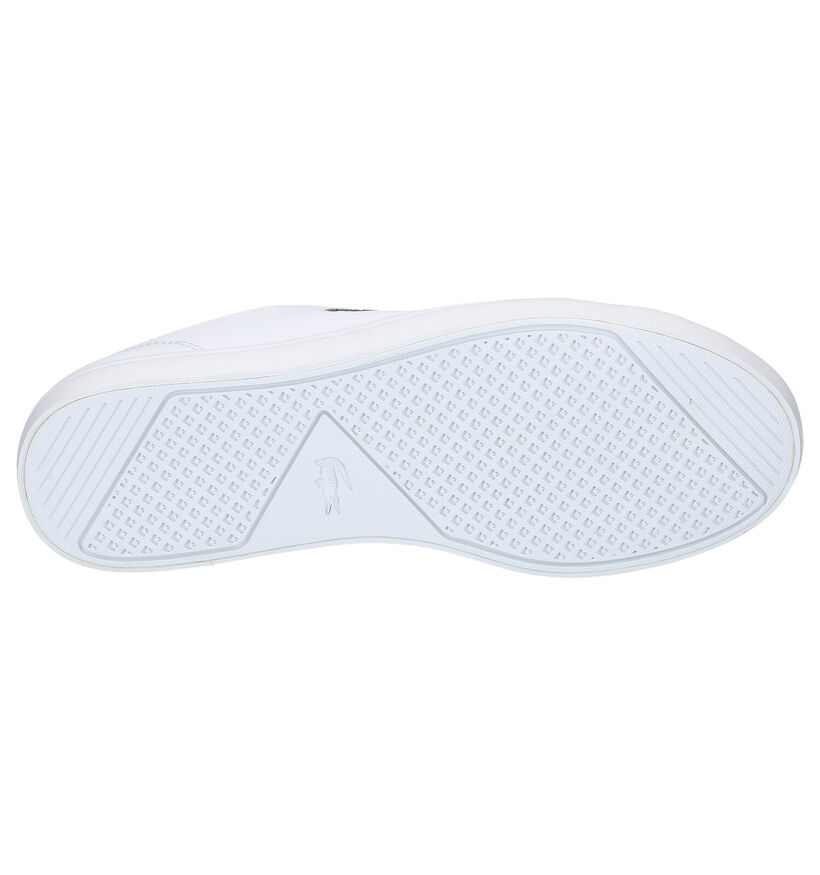 Lacoste Straightset Baskets en Blanc en cuir (266906)